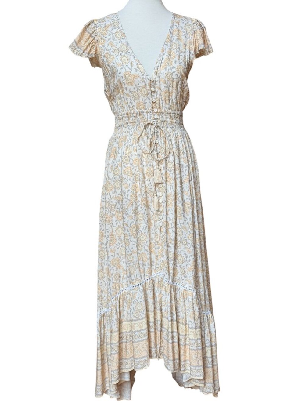 Bali Queen Coco Rose Maxi Sundress S/M